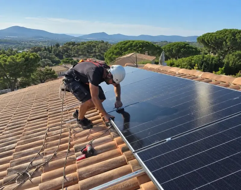 Installateur panneaux solaires Fleurie — pose photovoltaïque sur toiture
